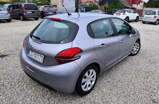 Peugeot 208 cena 37900 przebieg: 50000, rok produkcji 2018 z Frombork małe 254